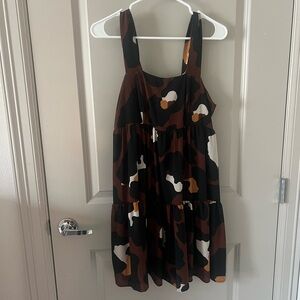 Adrienne Brown and Black Kids Casual Dress